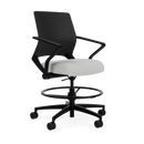 Reset Light Task Stool With Sit-to-Stand Telescoping Gas Lift Option