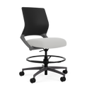 Reset Light Task Stool With Sit-to-Stand Telescoping Gas Lift Option