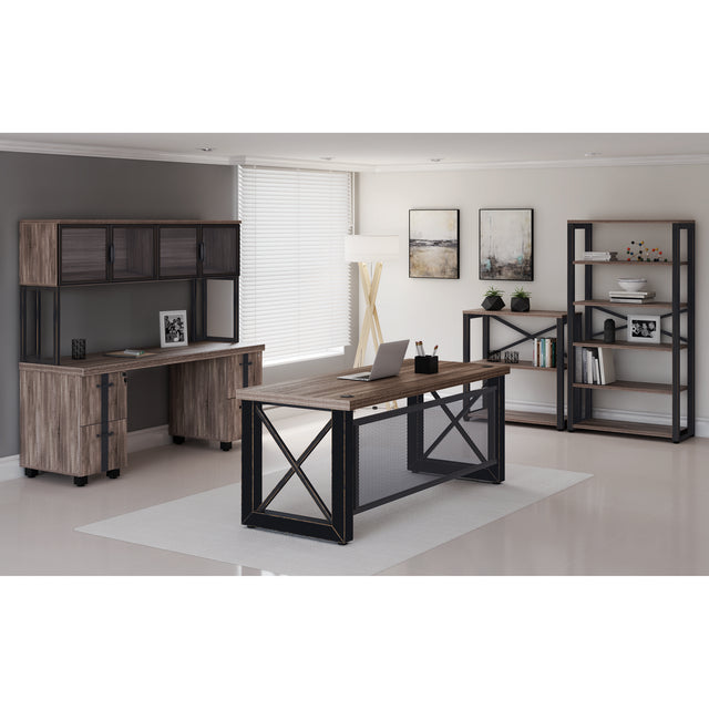 Metal-Bookcase