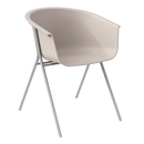 Roqa Contemporary Poly Seat Bucket Chair