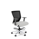 Run II Mid Back Stool with a Large Seat