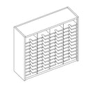 Mailflow Systems Sorter, Closed Back; 48 Sorting Pockets 15”D without Plexi Doors