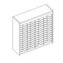 Mailflow Systems Sorter, Open Back; 56 Sorting Pockets 15”D