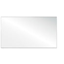 SafeGuard Barrier Clear Acrylic Screen with Square Edges - 66"W x 24"H