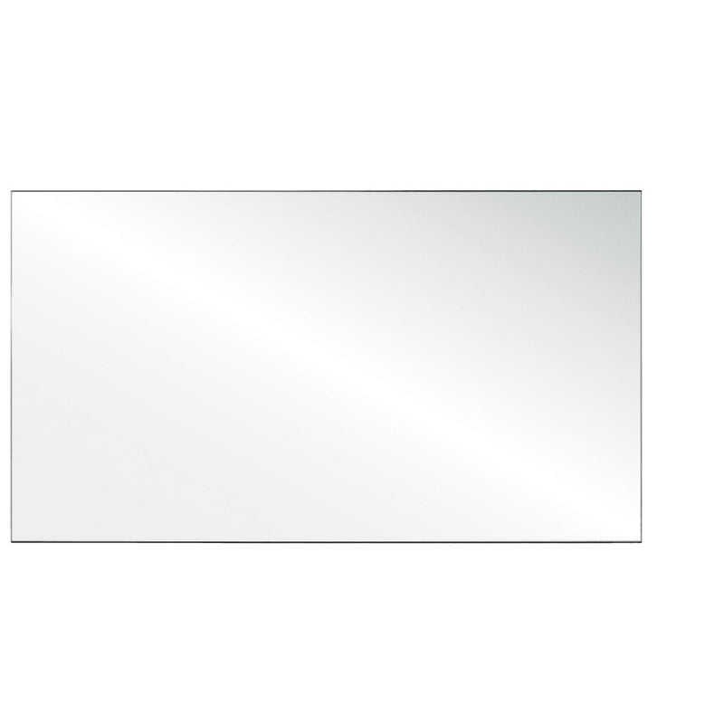 SafeGuard Barrier Clear Acrylic Screen with Square Edges - 66"W x 24"H