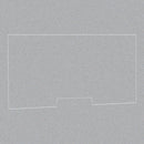 SafeGuard Barrier Clear Acrylic Screen with Transaction Cutout - 42"W x 24"H