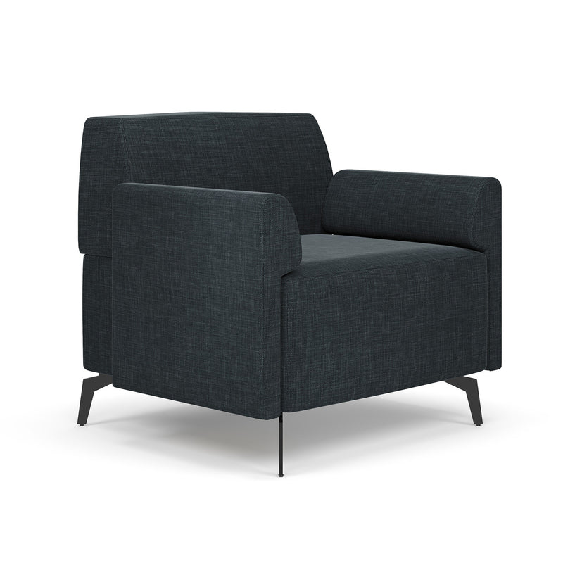 Saxon Modular Reception Seating Tall Arms - Set of 2