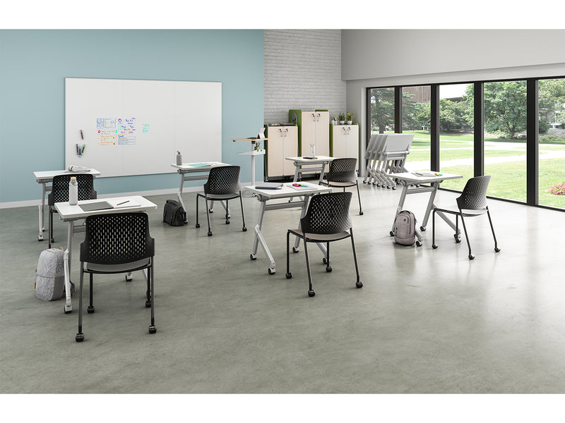 Next™ Stack Chair with Casters (qty. 4)