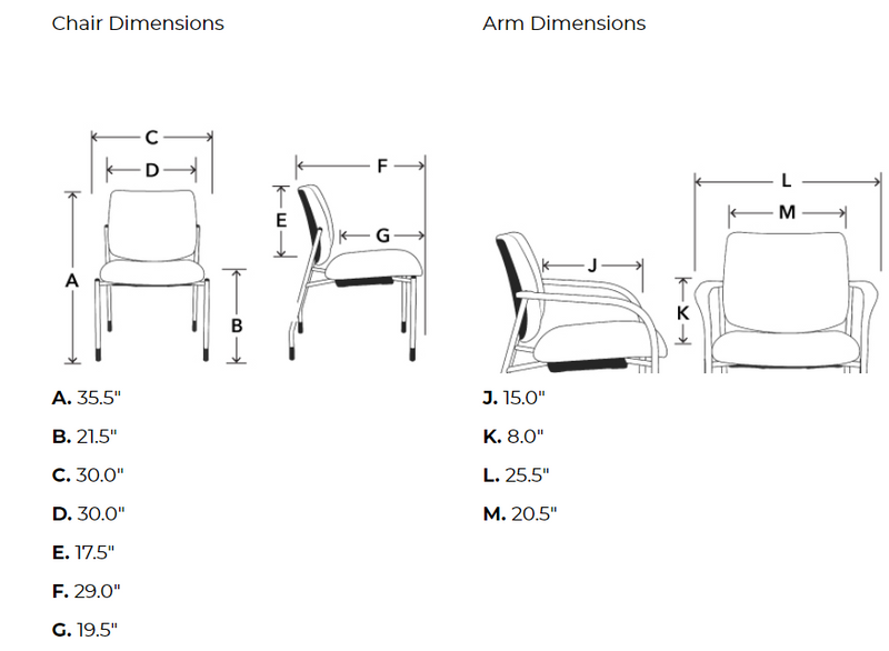 Vista II Upholstered Bariatric Chair