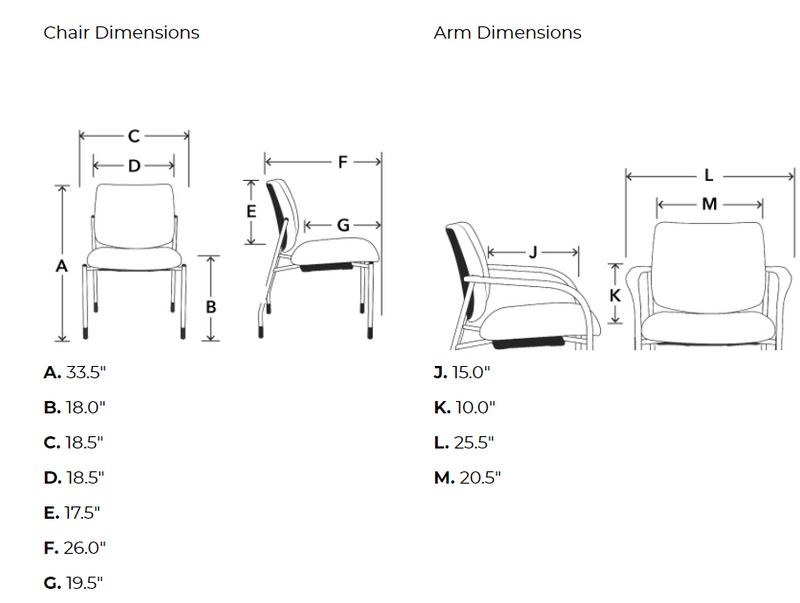 Vista II Poly Poly Chair