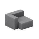 Conversa Collection Modular Right Arm Corner Seat