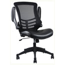 Serene Flip Arm Mesh Back Task Chair with Black Frame