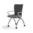 Valoré ® Upholstered High-Back Chair with Arms White (Qty. 2)