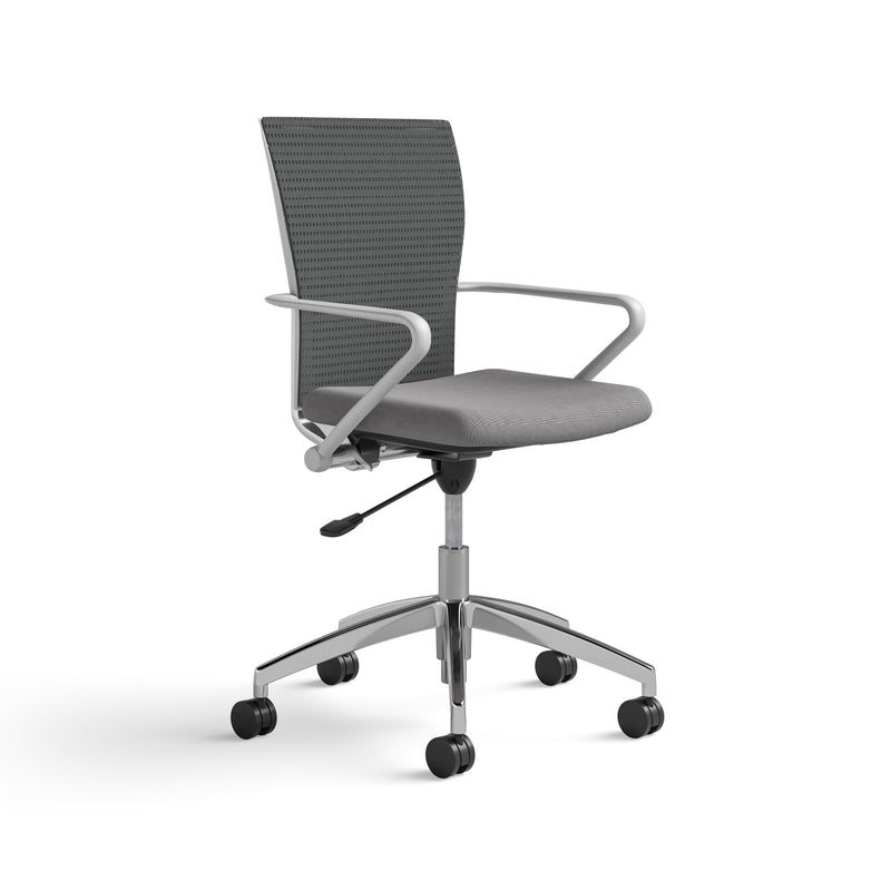 Valoré Height Adjustable Task Chair White