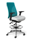 TY6-TS - Office Master Truly Guest Swivel Stool