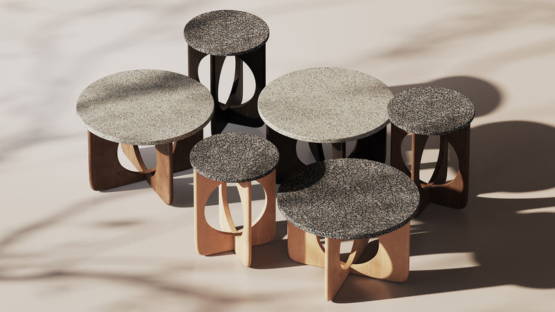 Tumble Round Side Table