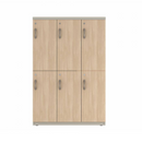 Prime™ 53.6"H Triple Column Locker, Two Rows, 36"W x 18"D, Laminate Doors - Right Opening