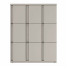Prime™ 53.6"H Triple Column Locker, Three Rows, 42"W x 18"D, Full Pull Doors - Right Opening