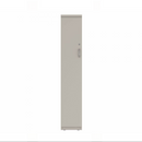 Prime™ 65.6"H Single Column Locker, One Row, 12"W x 18"D, Flat Metal Door - Left Opening