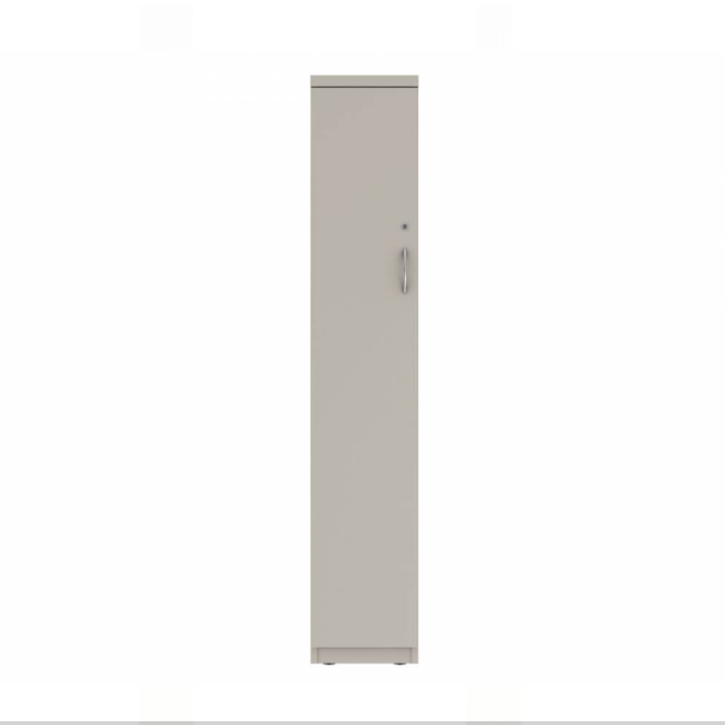 Prime™ 65.6"H Single Column Locker, One Row, 12"W x 18"D, Flat Metal Door - Left Opening
