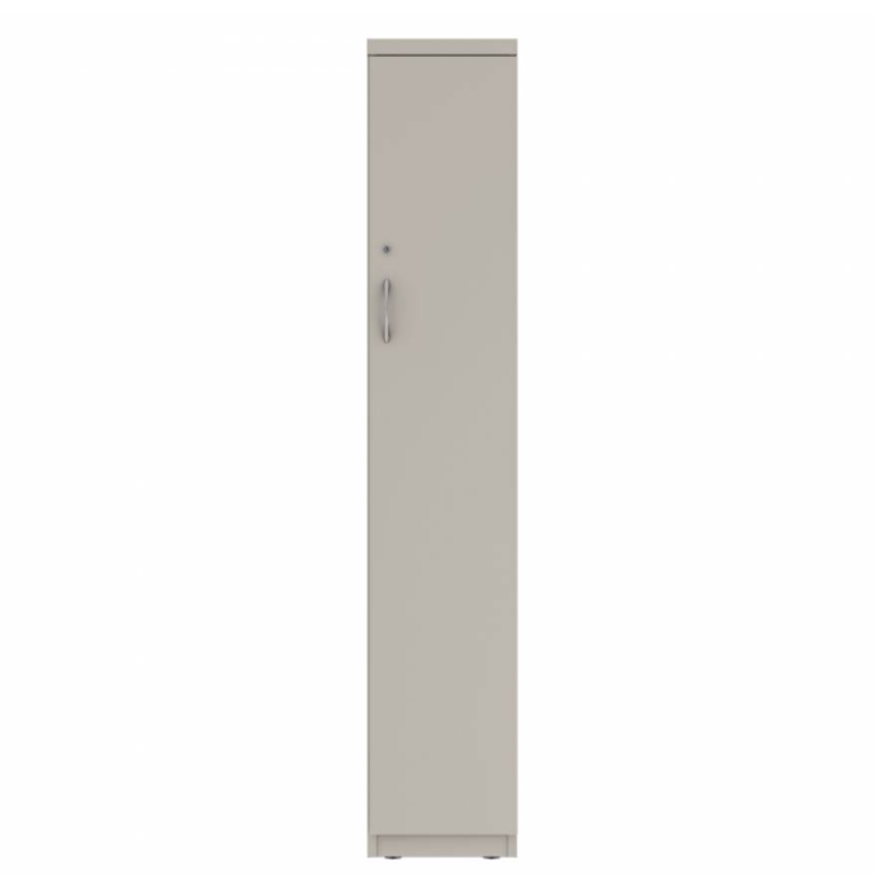 Prime™ 65.6"H Single Column Locker, One Row, 12"W x 18"D, Flat Metal Door - Right Opening