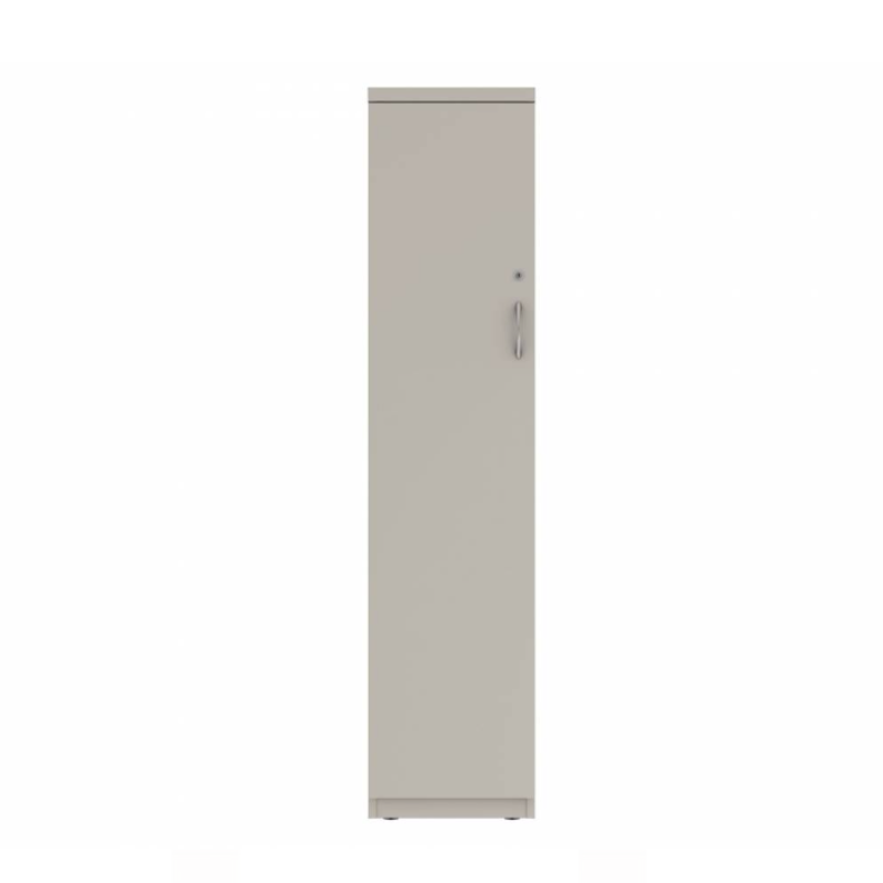 Prime™ 65.6"H Single Column Locker, One Row, 15"W x 18"D, Flat Metal Door - Left Opening