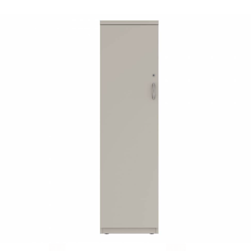 Prime™ 65.6"H Single Column Locker, One Row, 18"W x 18"D, Flat Metal Door - Left Opening