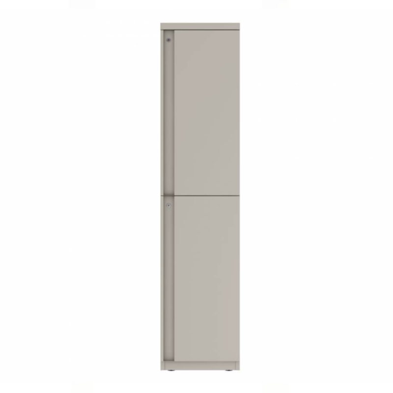Prime™ 65.6"H Single Column Locker, Two Rows, 15"W x 18"D, Full Pull Doors - Right Opening