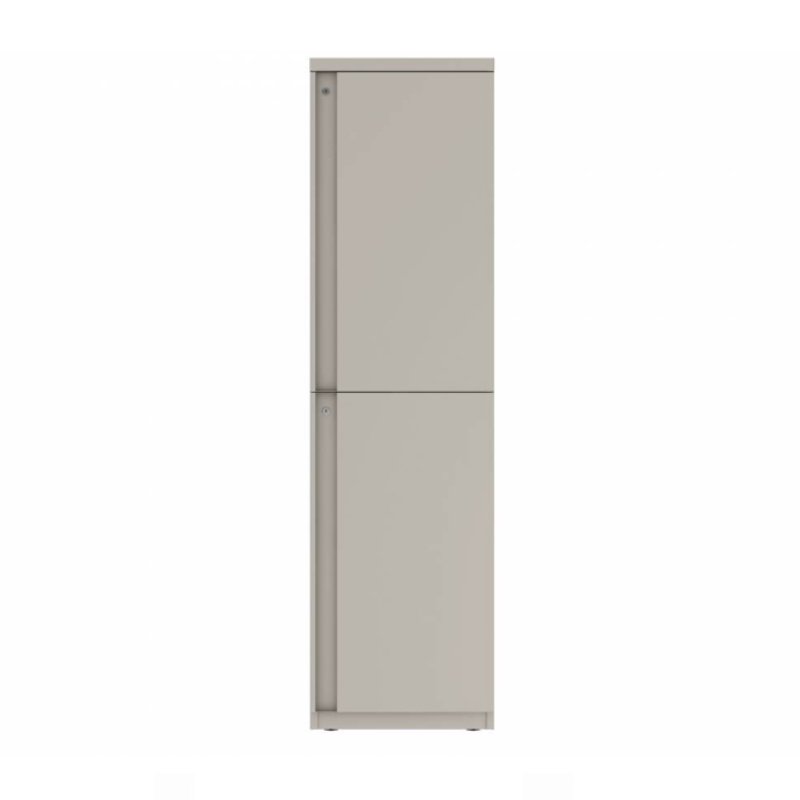 Prime™ 65.6"H Single Column Locker, Two Rows, 18"W x 18"D, Full Pull Doors - Right Opening