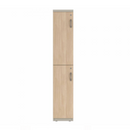 Prime™ 65.6"H Single Column Locker, Two Rows, 12"W x 18"D, Laminate Doors - Left Opening