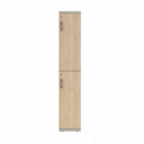 Prime™ 65.6"H Single Column Locker, Two Rows, 12"W x 18"D, Laminate Doors - Right Opening
