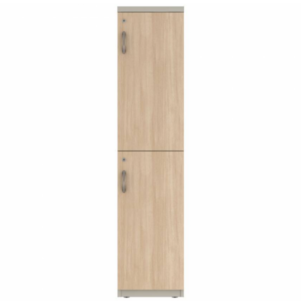 Prime™ 65.6"H Single Column Locker, Two Rows, 15"W x 18"D, Laminate Doors - Right Opening