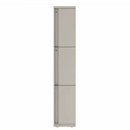 Prime™ 65.6"H Single Column Locker, Three Rows, 12"W x 18"D, Full Pull Doors - Right Opening