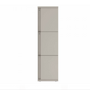 Prime™ 65.6"H Single Column Locker, Three Rows, 18"W x 18"D, Full Pull Doors - Right Opening
