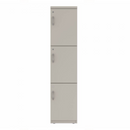 Prime™ 65.6"H Single Column Locker, Three Rows, 15"W x 18"D, Flat Metal Doors - Right Opening