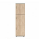 Prime™ 65.6"H Single Column Locker, Three Rows, 18"W x 18"D, Laminate Doors - Right Opening