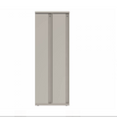 Prime™ 65.6"H Double Column Locker, One Row, 24"W x 18"D, Full Pull Doors - Left Opening