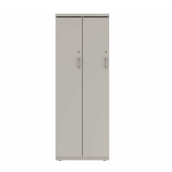 Prime™ 65.6"H Double Column Locker, One Row, 24"W x 18"D, Flat Metal Doors - Left Opening