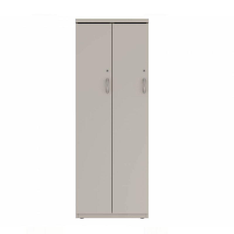 Prime™ 65.6"H Double Column Locker, One Row, 24"W x 18"D, Flat Metal Doors - Left Opening