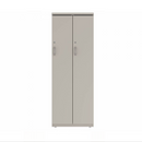 Prime™ 65.6"H Double Column Locker, One Row, 24"W x 18"D, Flat Metal Doors - Right Opening
