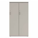 Prime™ 65.6"H Double Column Locker, One Row, 36"W x 18"D, Flat Metal Doors - Right Opening