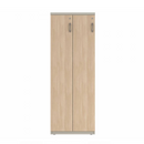 Prime™ 65.6"H Double Column Locker, One Row, 24"W x 18"D, Laminate Doors - Left Opening