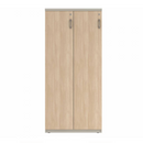 Prime™ 65.6"H Double Column Locker, One Row, 30"W x 18"D, Laminate Doors - Left Opening