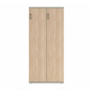 Prime™ 65.6"H Double Column Locker, One Row, 30"W x 18"D, Laminate Doors - Right Opening