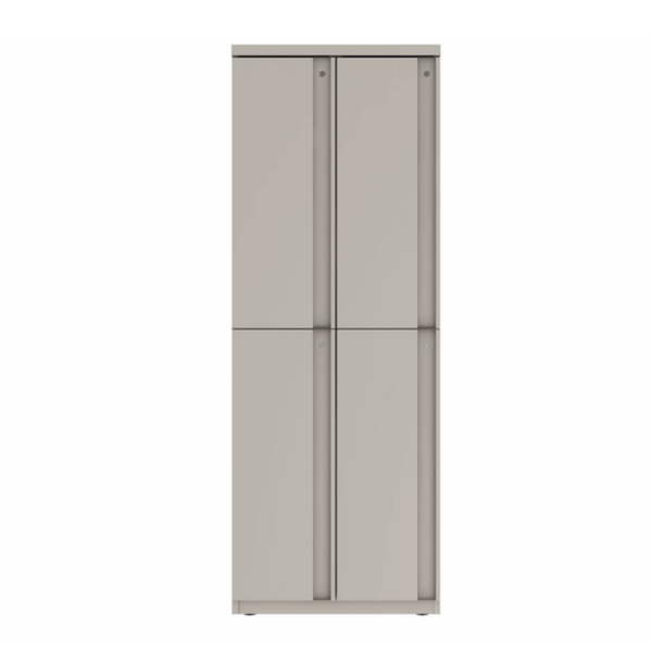 Prime™ 65.6"H Double Column Locker, Two Rows, 24"W x 18"D, Full Pull Doors - Left Opening