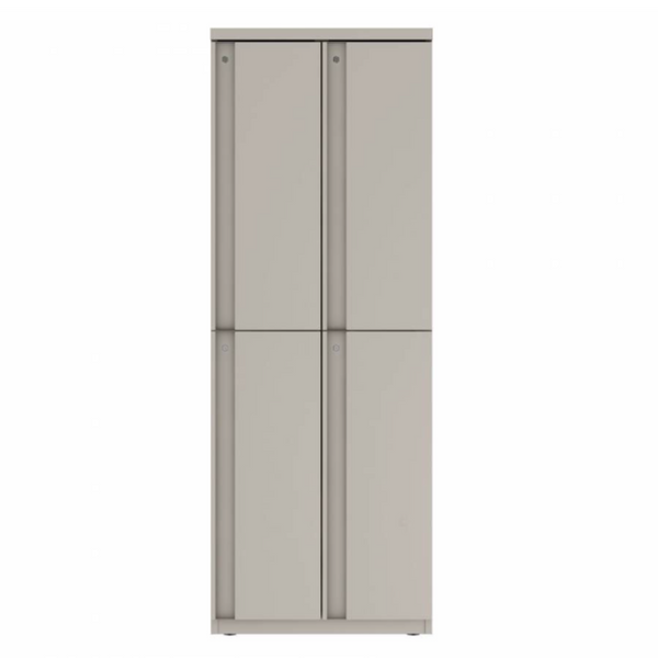 Prime™ 65.6"H Double Column Locker, Two Rows, 24"W x 18"D, Full Pull Doors - Right Opening