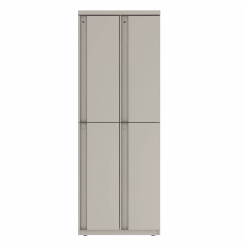 Prime™ 65.6"H Double Column Locker, Two Rows, 24"W x 18"D, Full Pull Doors - Right Opening