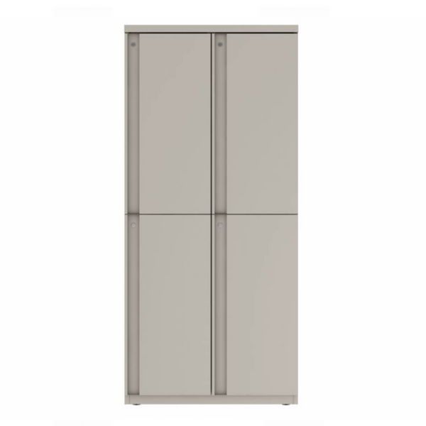 Prime™ 65.6"H Double Column Locker, Two Rows, 30"W x 18"D, Full Pull Doors - Right Opening