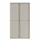 Prime™ 65.6"H Double Column Locker, Two Rows, 36"W x 18"D, Full Pull Doors - Left Opening