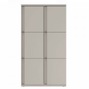 Prime™ 65.6"H Double Column Locker, Three Rows, 36"W x 18"D, Full Pull Doors - Right Opening